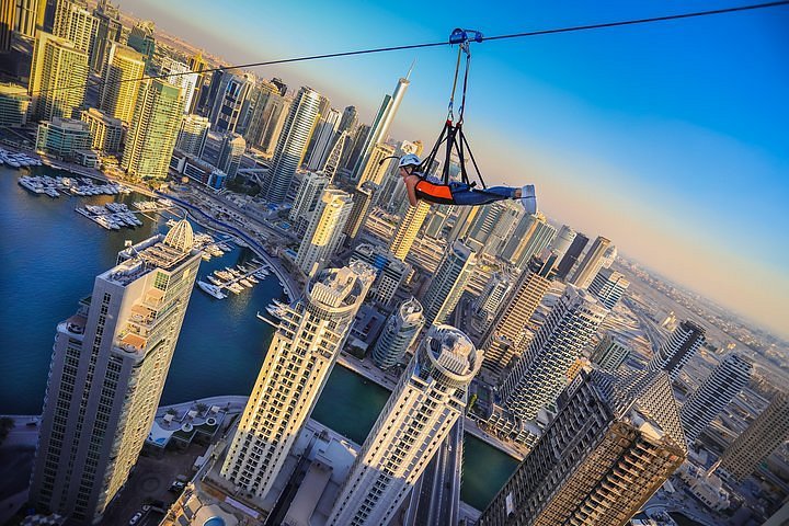 Zip Line Burj Khalifa