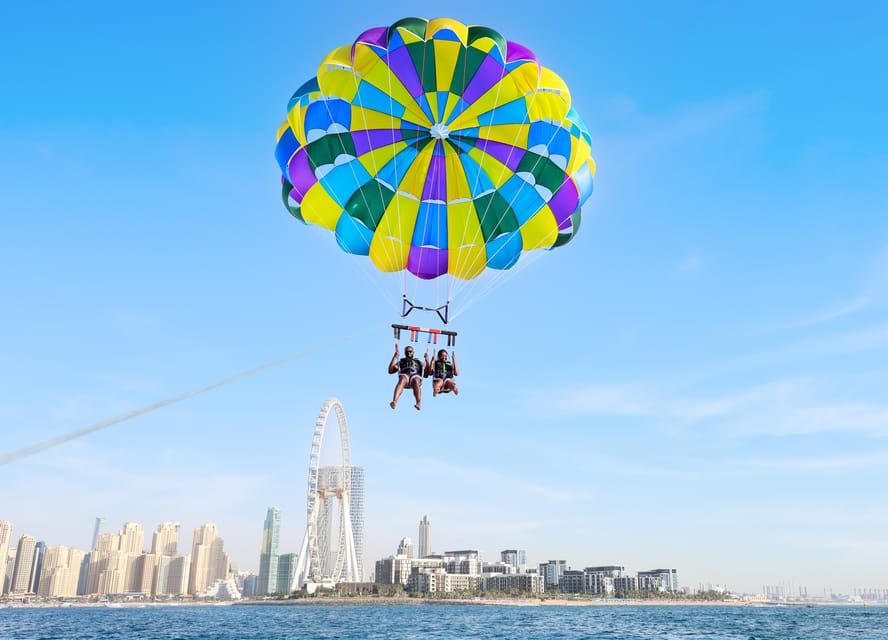 Parasailing Dubai Jumeirah Beach