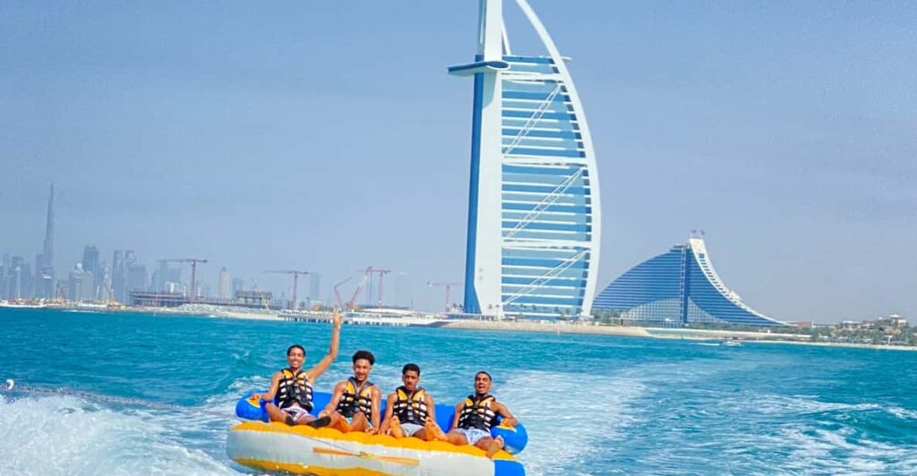 Donut Boat Ride Dubai