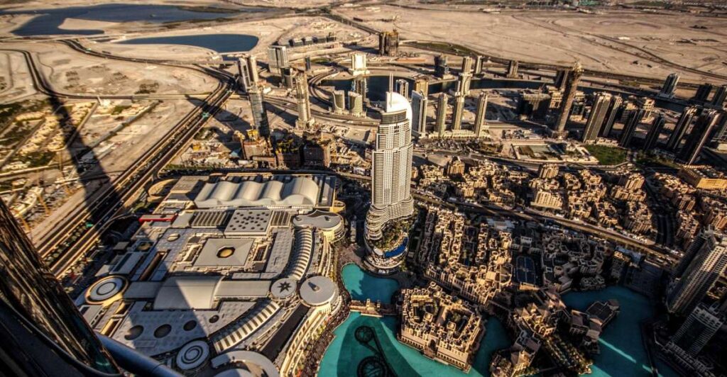 Burj Khalifa Top View