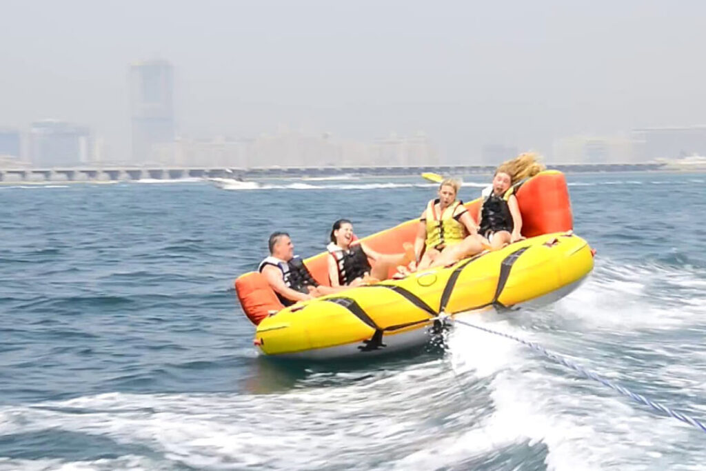 Donut Boat Ride Dubai