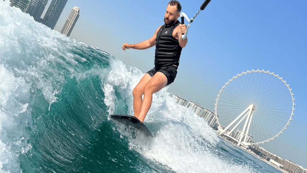 Dubai Marina Wake Boarding