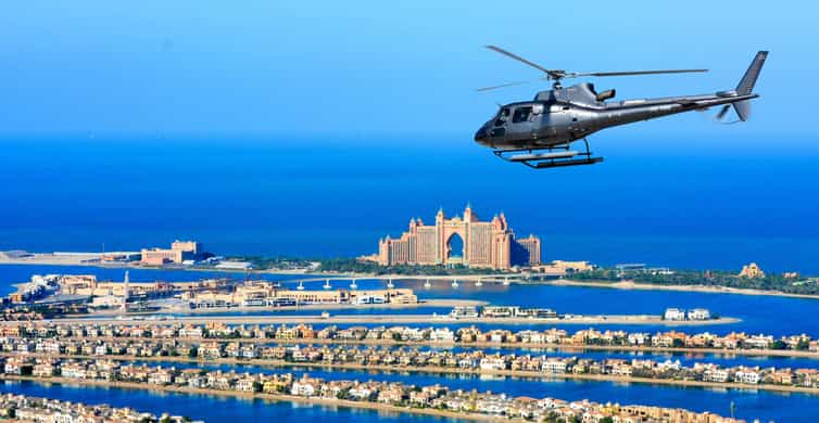 Helicopter Over Dubai