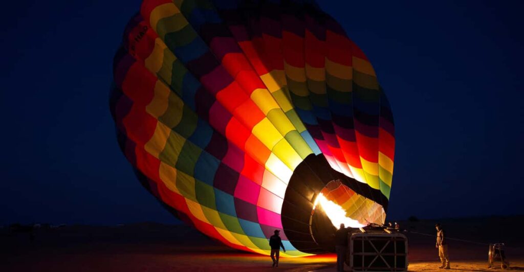 Air Balloon Dubai Experience