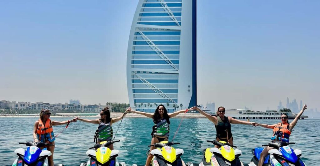 Jet ski in Jumeirah Beach