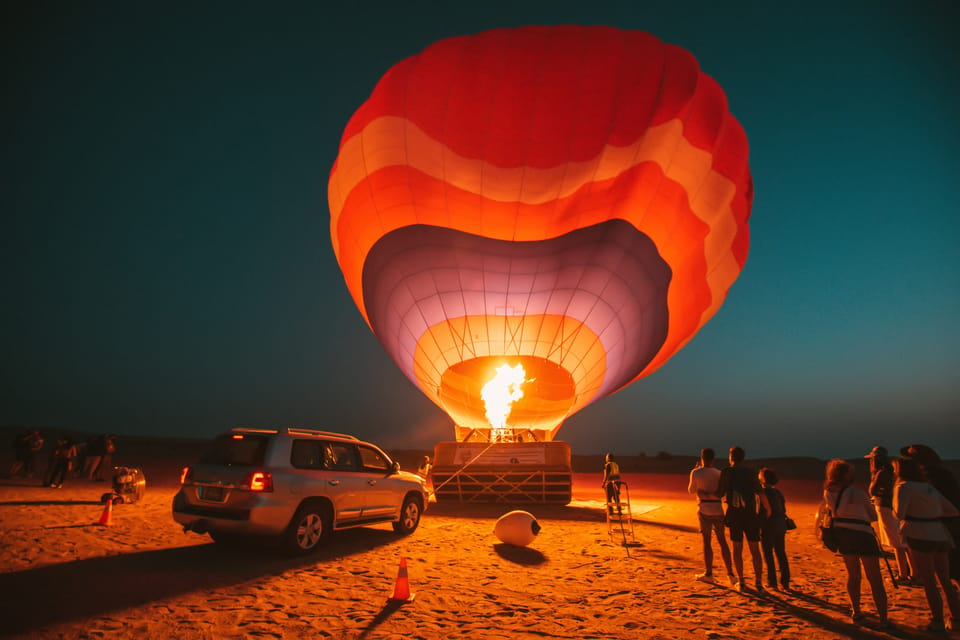 Sunrise Hot Air Balloon Flights in Dubai 